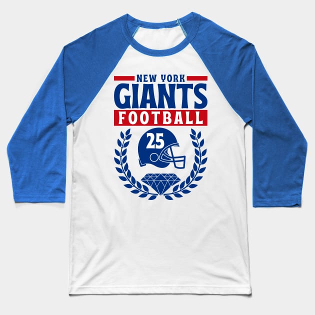 New York Giants 1925 American Football Baseball T-Shirt by Astronaut.co